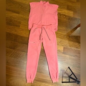 Figs scrubs set!! Desert rose